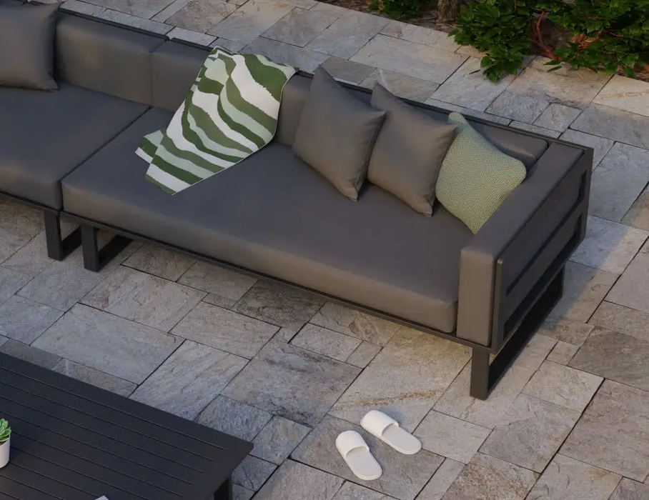 Level Vivara 3 Seater Right Arm Modular B Outdoor Sofa