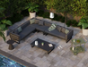 Level Vivara 3 Seater Left Arm Modular A Outdoor Sofa