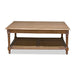 Hudson Furniture Marseille Mahogany and Rattan Coffee table