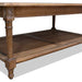 Hudson Furniture Marseille Mahogany and Rattan Coffee table