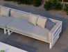 Level Vivara 3 Seater Right Arm Modular B Outdoor Sofa