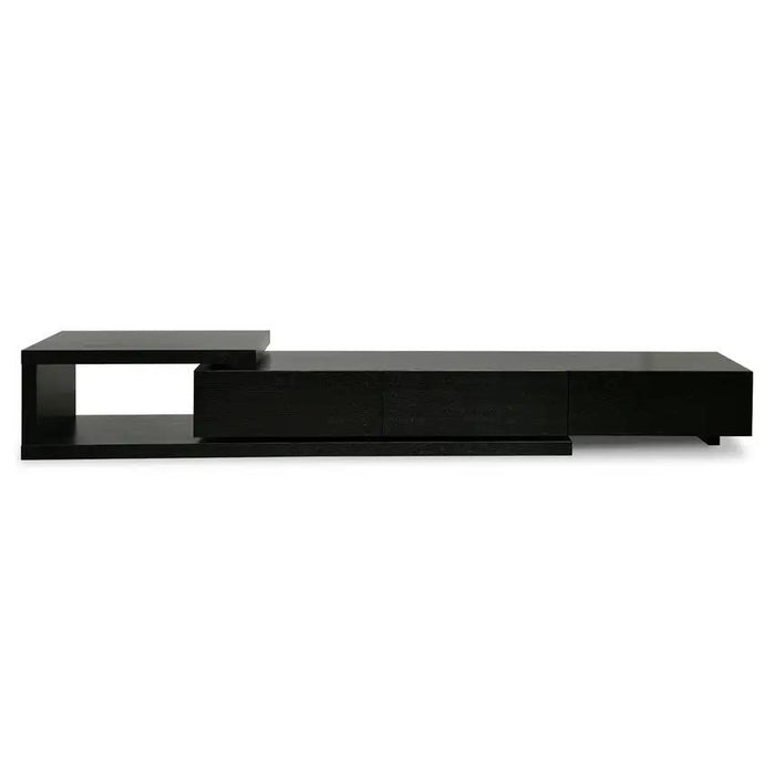 Calibre Furniture Dwell Extendable TV Entertainment Unit - Full Black