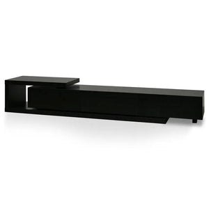 Calibre Furniture Dwell Extendable TV Entertainment Unit - Full Black