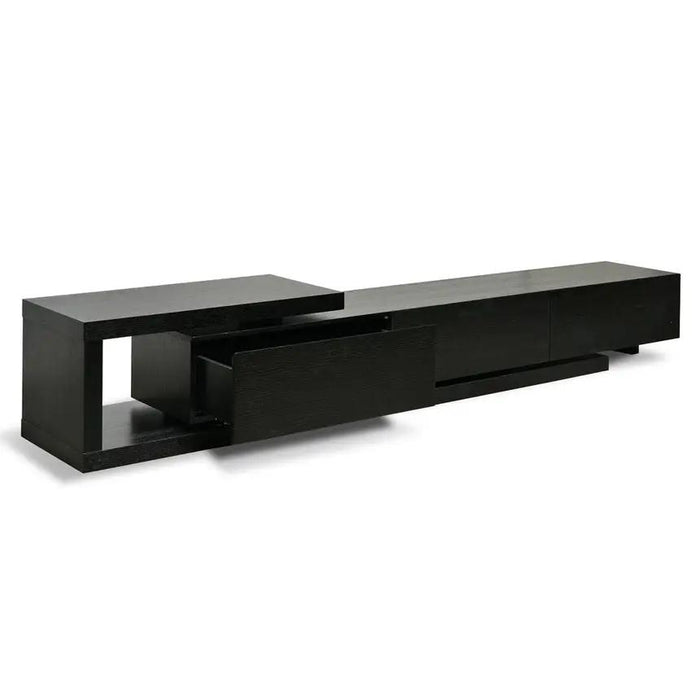 Calibre Furniture Dwell Extendable TV Entertainment Unit - Full Black