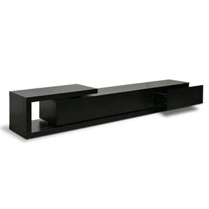 Calibre Furniture Dwell Extendable TV Entertainment Unit - Full Black