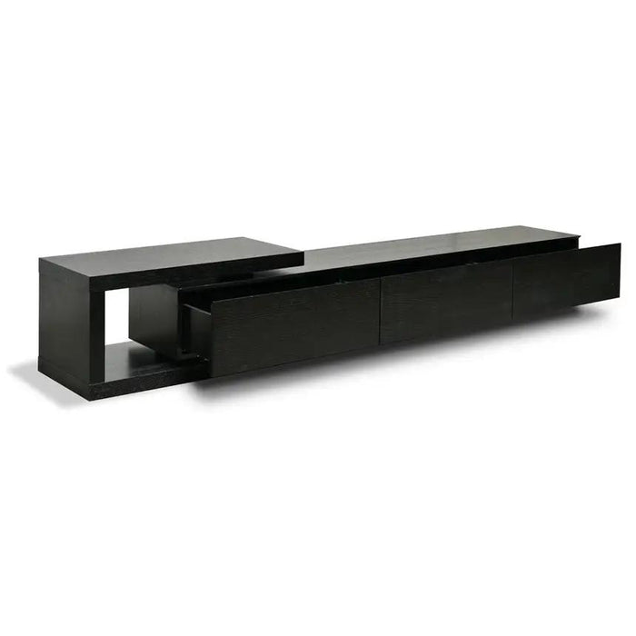 Calibre Furniture Dwell Extendable TV Entertainment Unit - Full Black