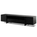 Calibre Furniture New York Lowline 2.1m Wooden TV Entertainment Unit - Black Oak