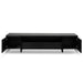 Calibre Furniture New York Lowline 2.1m Wooden TV Entertainment Unit - Black Oak