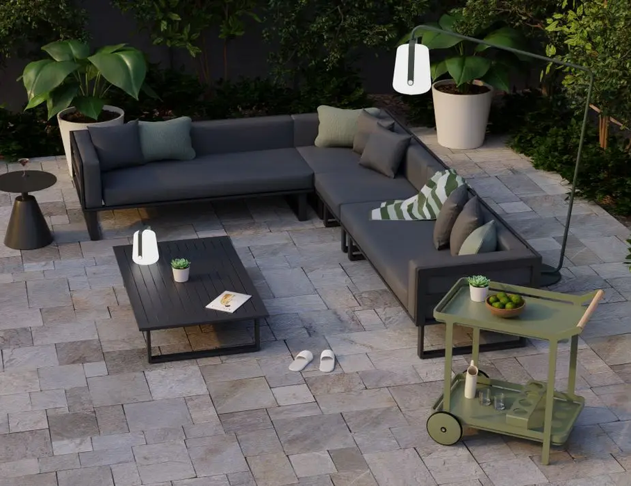 Level Vivara 3 Seater Left Arm Modular A Outdoor Sofa