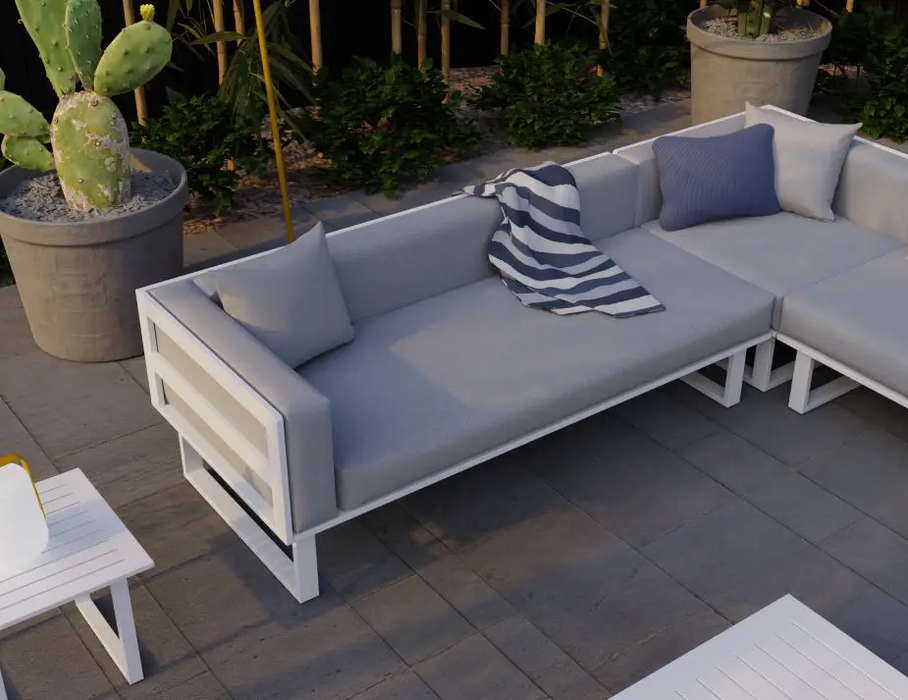 Level Vivara 3 Seater Left Arm Modular A Outdoor Sofa