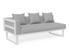 Level Vivara 3 Seater Left Arm Modular A Outdoor Sofa